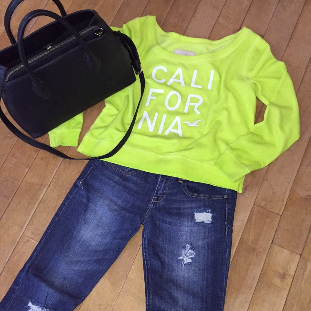 Hollister Oversized Fleece Long Sleeve